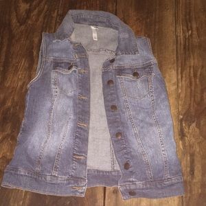 Denim vest